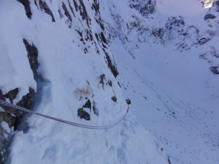 Láhká snehová lávka v Starej ceste V