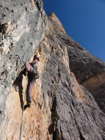 Naliezam do prvej dlžky za 6b