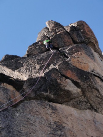 Headwall so špárou
